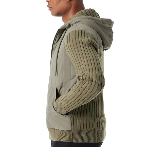 Bass Outdoor Full Zip Hoodie Sweater Jacket in Deep Lichen Green size Small NWT - Picture 2 of 13